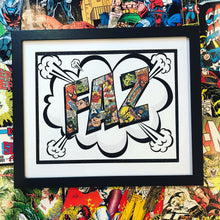 Load image into Gallery viewer, Vintage 90's Marvel Comic Name Frames