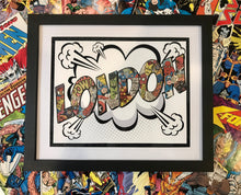Load image into Gallery viewer, Vintage 90's Marvel Comic Name Frames