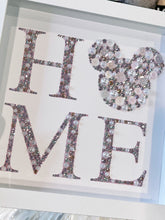 Load image into Gallery viewer, Disney Is My Home Hand Embellished Shadow Box