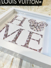 Load image into Gallery viewer, Disney Is My Home Hand Embellished Shadow Box
