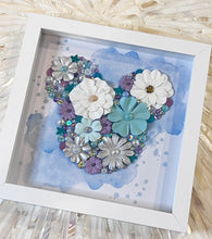 Load image into Gallery viewer, Under The Sea Hand Embellished Mickey Head Shadow Box Frame
