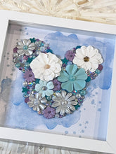 Load image into Gallery viewer, Under The Sea Hand Embellished Mickey Head Shadow Box Frame