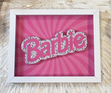 Load image into Gallery viewer, Barbie Inspired Hand Embellished Pop Art