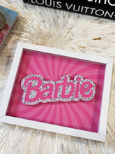 Load image into Gallery viewer, Barbie Inspired Hand Embellished Pop Art