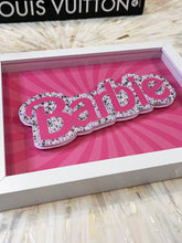 Load image into Gallery viewer, Barbie Inspired Hand Embellished Pop Art