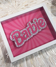 Load image into Gallery viewer, Barbie Inspired Hand Embellished Pop Art