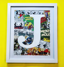 Load image into Gallery viewer, Mickey Vintage Comic Initial Frames