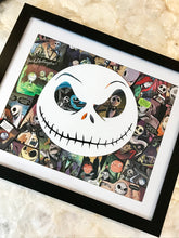 Load image into Gallery viewer, Nightmare Before Christmas Comic Collage Frame