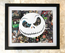 Load image into Gallery viewer, Nightmare Before Christmas Comic Collage Frame