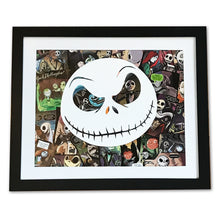 Load image into Gallery viewer, Nightmare Before Christmas Comic Collage Frame