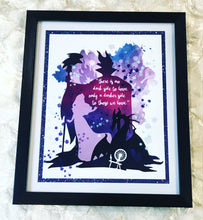 Load image into Gallery viewer, Maleficent's Story Framed Art
