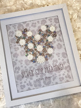 Load image into Gallery viewer, Embellished Glitter Print Leopard Mickey Head Framed Art