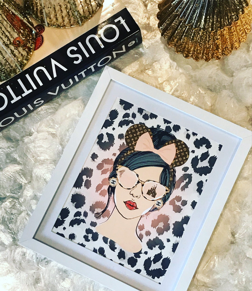 Disney Fashionista Collection Framed Art