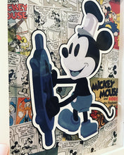 Load image into Gallery viewer, Steam Boat Willie 3D Pop Up Mickey Shadow Box Framed Art
