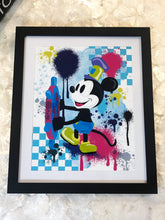 Load image into Gallery viewer, Pop Art Steamboat Willie Framed Art
