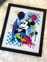 Load image into Gallery viewer, Pop Art Steamboat Willie Framed Art
