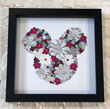 Load image into Gallery viewer, Merry Mickey Mouse Hand Embellished Shadow Box Frame
