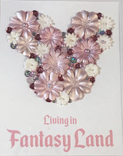 Load image into Gallery viewer, Living In Fantasy Land Floral Embellished Mickey Head
