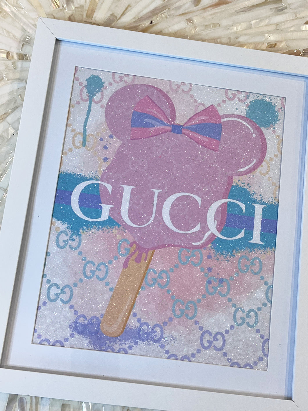 Designer Inspired Minnie Ice Cream Bar