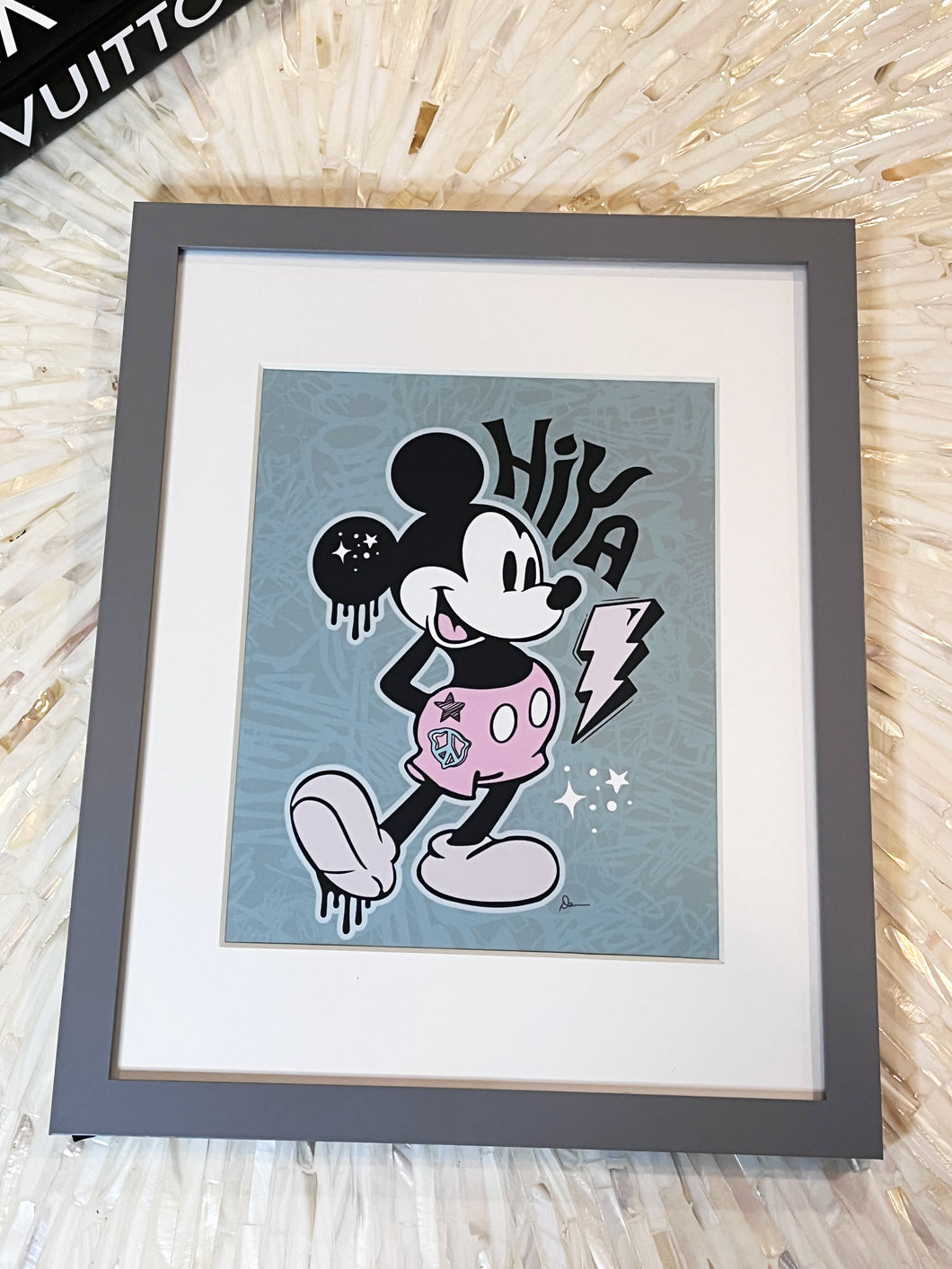 Hiya Pal Mickey Framed Art