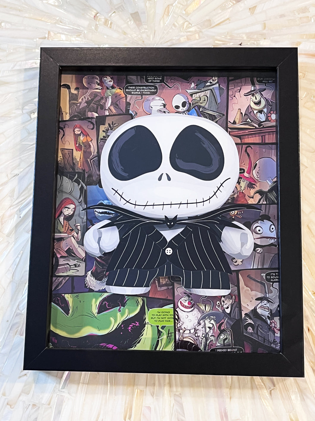 Jack Pinkie Pop Up Shadow Box Comic Frame