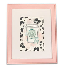 Load image into Gallery viewer, Fashionably Latte Pink Framed Art
