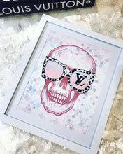 Load image into Gallery viewer, Fashion Skull With Sunglasses Framed Art
