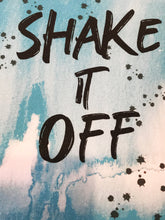 Load image into Gallery viewer, Shake It Off Glitter Printed Framed Art
