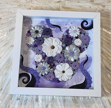 Load image into Gallery viewer, Ursula Inspired Hand Embellished Mickey Head Shadow Box
