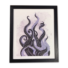 Load image into Gallery viewer, Poor Unfortunate Souls Ursula Glitter Print Framed Art
